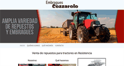 Desktop Screenshot of embraguescozzarolo.com